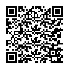 QR kód a telefonszámhoz +12017541034