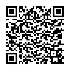 Código QR para número de teléfono +12017541048