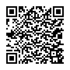 Código QR para número de telefone +12017541395