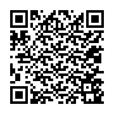 QR-код для номера телефона +12017541793