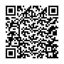 QR-kood telefoninumbri jaoks +12017541795