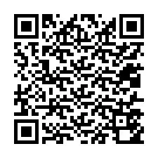 Codice QR per il numero di telefono +12017550213