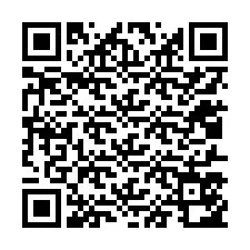 QR-koodi puhelinnumerolle +12017552442