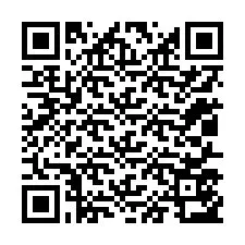 QR-код для номера телефона +12017553331