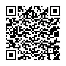 Kode QR untuk nomor Telepon +12017554305