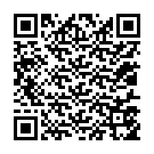 QR Code สำหรับหมายเลขโทรศัพท์ +12017555109