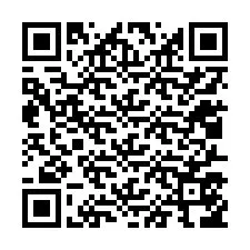 QR-kood telefoninumbri jaoks +12017556162