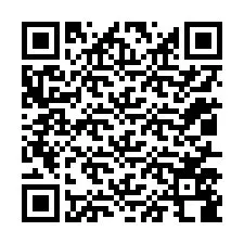 QR код за телефонен номер +12017588791