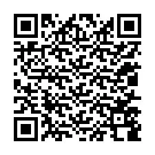 Kode QR untuk nomor Telepon +12017588794