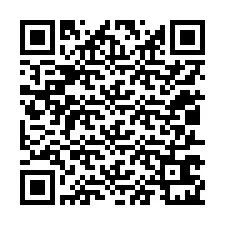 QR-koodi puhelinnumerolle +12017621074