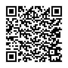 Código QR para número de telefone +12017621376