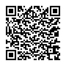 Codice QR per il numero di telefono +12017628844