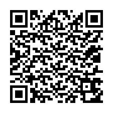 QR код за телефонен номер +12017652419