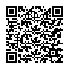 QR код за телефонен номер +12017655455