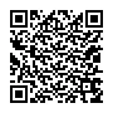 QR Code pour le numéro de téléphone +12017656475