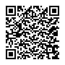 QR kód a telefonszámhoz +12017656479