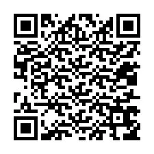 QR Code pour le numéro de téléphone +12017656483