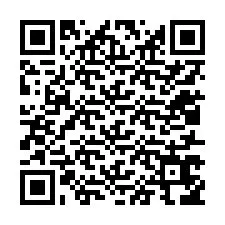 QR Code pour le numéro de téléphone +12017656486