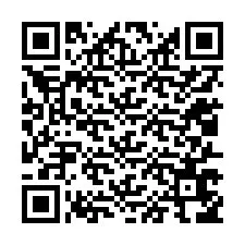 Kode QR untuk nomor Telepon +12017656572