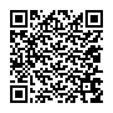 Codice QR per il numero di telefono +12017656576