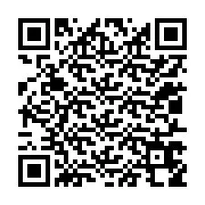 QR-code voor telefoonnummer +12017658424