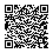 QR код за телефонен номер +12017658660