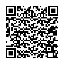 QR-koodi puhelinnumerolle +12017660653