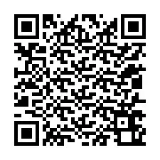 QR-код для номера телефона +12017660654