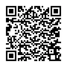 Codice QR per il numero di telefono +12017660786
