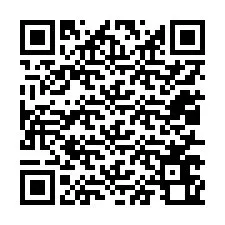 Código QR para número de teléfono +12017660797