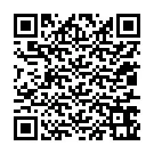 QR kód a telefonszámhoz +12017661484