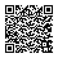 QR код за телефонен номер +12017661492