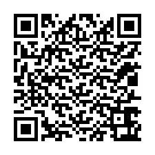 QR-koodi puhelinnumerolle +12017663861