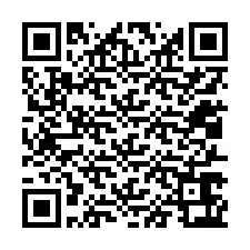 QR код за телефонен номер +12017663863