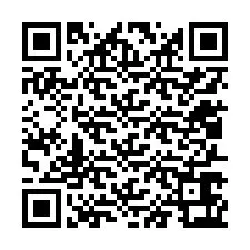 QR-code voor telefoonnummer +12017663866