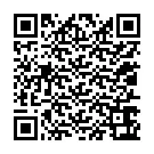 QR-kood telefoninumbri jaoks +12017663868