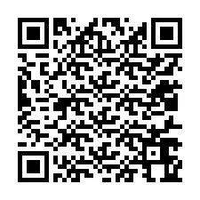 QR-koodi puhelinnumerolle +12017664906