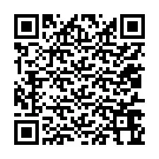 QR-koodi puhelinnumerolle +12017664916