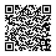 QR kód a telefonszámhoz +12017667422