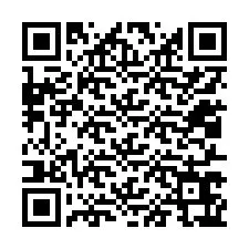 QR код за телефонен номер +12017667423