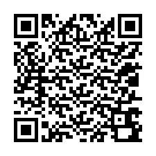 Codice QR per il numero di telefono +12017690078