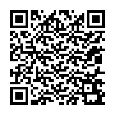 QR kód a telefonszámhoz +12017691605