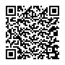 QR-koodi puhelinnumerolle +12017697150