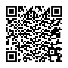 QR-koodi puhelinnumerolle +12017698403