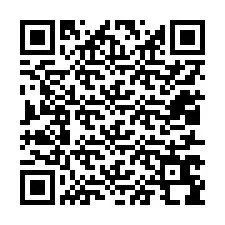 Kode QR untuk nomor Telepon +12017698487