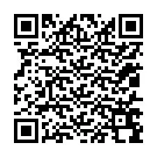 Código QR para número de telefone +12017698611