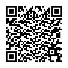 QR Code สำหรับหมายเลขโทรศัพท์ +12017698750