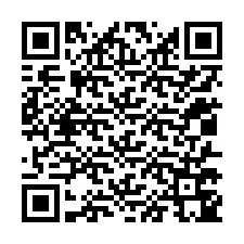Codice QR per il numero di telefono +12017745250