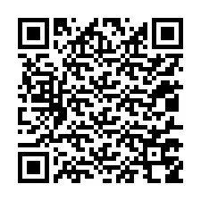 Código QR para número de teléfono +12017758110