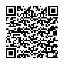 QR код за телефонен номер +12017770040